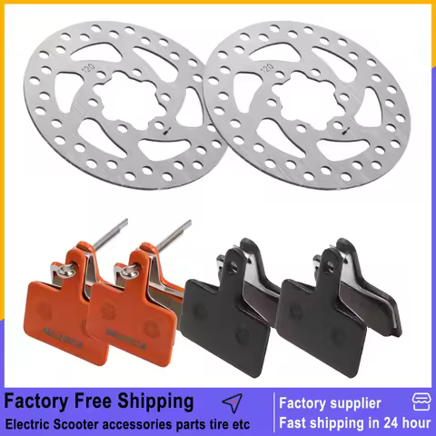 Disc Brake Pads for JOYOR S5 S8 S10 S Series Electric Scooter Brake Disc Pad 120mm 6-Hole Disc Brake