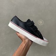 Pf FLAYERS VELCRO LEATHER BLACK WHITE ORIGINAL