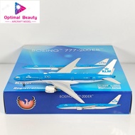 Phoenix 11579 1: 400 KLM Dutch Airlines B777-200ER PH-BQD Alloy Model