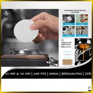 Puck Paper 51MM 58MM 100pcs Moke Pot Espresso Coffee Portafilter Paper