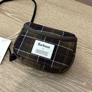 Barbour x BROMPTON V2聯名款 經典英倫復古格紋車頭包 單肩斜挎包