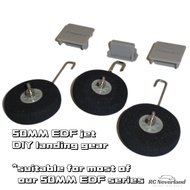 F35 F22 F16 L39 F86 50MM EDF jet DIY landing gear assembly DIY wheels rc plane remote control ducted