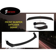 UNIVERSAL FRONT BUMPER DIFFUSER/REAR/SIDE