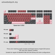 ULO 126 Keys Double Shot Keycap PBT Cherry Mechanical Game Keyboard For MX Switch Keycap GMK67 GMK87