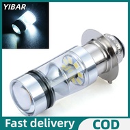 YIBAR BA20D H6 2323 20SMD LED 100W รถจักรยานยนต์ FOG DRL BRAKE parking Light bulb