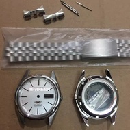 Install 8200 Movement Case 8200 All-Steel Case Strap Classic Dial (Transparent Bottom, Dense Bottom 
