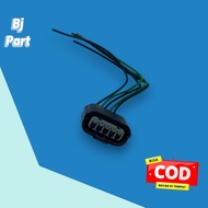 Honda Civic FD 6 pin waterproof E-Pedal connector socket