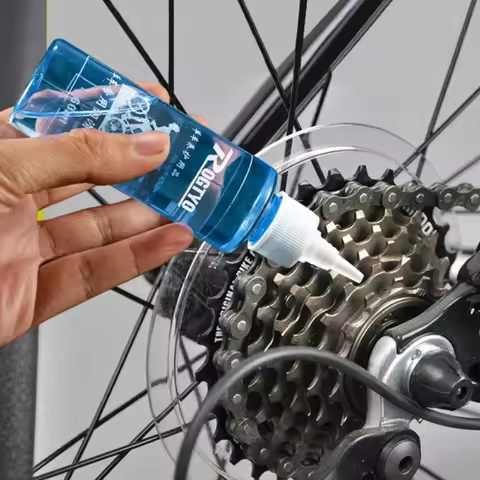 60ML Bicycle Long Lasting Chain Lube Chain Waxy Maintenance Oil Squirt MTB Road Bike Waxy Dry Chain 