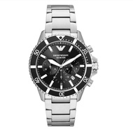 Emporio Armani Chronograph Stainless Steel Watch AR11360 AR11361 AR11362 AR11363 43mm