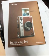 旅拍必備 FUJIFILM 富士 instax mini Evo 即影即有相機 (原廠行貨一年保用)Brown Color 新色