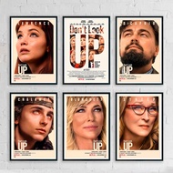 Don't Look Up (2021) Poster Leonardo Dicaprio Jennifer Lawrence Meryl Streep Cate Blanchett 33X48 cm