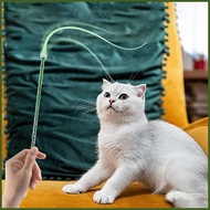 Cat Wand Toy Interactive Cat Wand Toy Silicone Tail Cat Teaser Toy Simulated Mouse Tail Cat Wand Toy