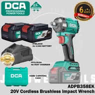DCA ADPB358EM / ADPB358Z 20V Cordless Brushless Impact Wrench 12.7mm (1/2'')