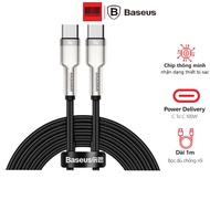 Baseus Cafule Series Metal Data Cable Type-C to Type-C 100W Super Fast Charging Cable (100W)