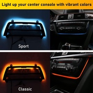 For BMW 3 Series 4 Series F30 F32 F32 F33 F34 F36 2Color Center Console AC Panel Ambient Light Radio