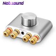 Nobsound Mini Bluetooth 5.0 Digital Amplifier Hifi Stereo Home Audio TPA3116 Power Amp 50W+50W Sound