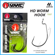 VMC 7317 HD WORM HOOK - Soft Plastic Worm Hook Fishing Hook Mata Kail Pancing