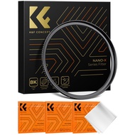 K&F Concept 67mm to 82mm Step-Up Lens Filter Adapter Ring CNC Machined Brass Filter Adapter Rings, f