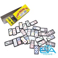 Colored Plastic Domino Entertainment Game Set