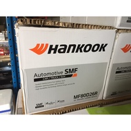 HANKOOK AUTOMOTIVE ( SMF ) MF BATTERY NS70 R/ L (80D26 R/L )