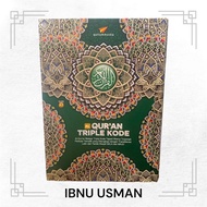 TRIPLE QURAN CODE TAJWID COLOR TRANSLATION OF THEMATIC WORDS (A5) HARD COVER