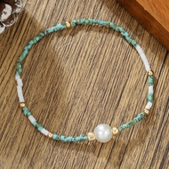 Bohemian Pearl Bracelet for Woman Pearl Elastic Wristband Gift Jewelry