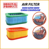 Heavy Duty 4500 5200 5800 China Chainsaw Air Filter Penapis Angin Chainsaw [HSMACHINERY]