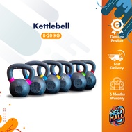 Kettlebell Power Coated Fitness Gym Household 10kg 12kg 16kg Durable Workout Strength Training Fitne