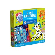 Jarmelo (Joan Miro) บอร์ดเกมความรู้เชิงคณิตศาตร์ 6 in 1 math games Educational Boardgame for Kids D