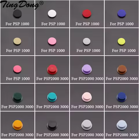 1pc 3D Analog Thumbstick Cover Rocker Joystick Cap Repair Part For PSP 1000 2000 3000 Console