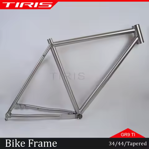 TIRIS-CRF-01 Titanium Bicycle Frame,Strengthen Gravel Frame,700C,Titanium bike,Custom