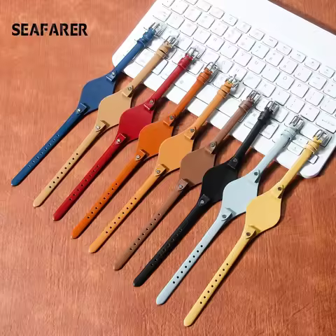 Genuine Leather Watch Strap Women Watchband for Fossil ES3077 2830 3262 3060 4176 4119 4026 4340 Sma