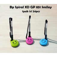 / Pen Spiral Pen Desk Table Pen Standing 0.5mm Smile Smile Gp-851