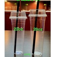 Thailand Giraffe PP Cup Hornboy PP Cup Thailand Straw 22oz 28oz 32oz with Lids