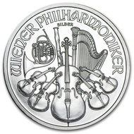 2011 Austrian Philharmonic 1 oz .999 Silver Coin BU 1oz