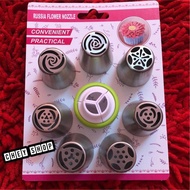 Baking Russian Piping Nozzle Set of 8 Russian Cake Piping Nozzle Set Russian Piping Set