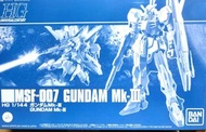 特價 HG MSF-007 Gundam Mk-III Mark III 高達 1/144 Premium Bandai 魂shop  高達模型 機動戰士 全新未開