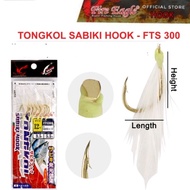 Fire Eagle Tongkol Sabiki Hook FTS 300 Fishing Hook Sabiki Apollo Matakail Pancing selar cencaru JEN