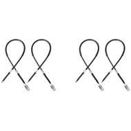 4x Golf Cart Accessories Brake Cable for ClubCar (2000-Up) Driver and Passenger Side 1020221-1020221