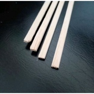 20pcs balsa Wood Strip 1.5mm x 3mm wood model