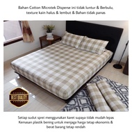 sprei aesthetic premium sprei ukuran 180x200 160x200 120x200 90x200 - sprei09 sarung bantal