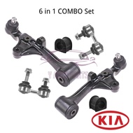 [6 IN 1 COMBO SET] OEM Front Lower Arm / Stabilizer Link / Bush for Naza Ria / Kia Carnival