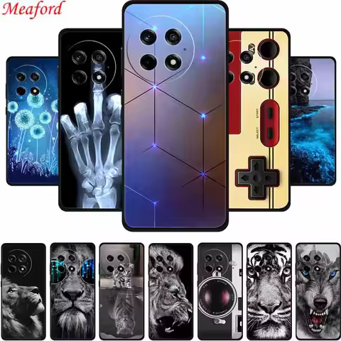 For OnePlus 13 Case Black Silicone Soft Back Cover Case For OnePlus 13 12 5G Case One Plus 13 Ace 5 