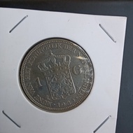 Koin kuno Belanda 1 Gulden 1929 a1