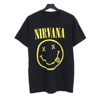Nirvana Smiley Face T Shirt T-Shirt , Nirvana Band Tee, Vintage T Shirt
