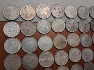 清朝廣東銀幣-1890大清廣東省造光緒元寶二毫(一錢四分四厘)大龍銀幣共43枚