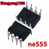 10PCS  New NE555 NE555P NE555N 555 Timers DIP-8