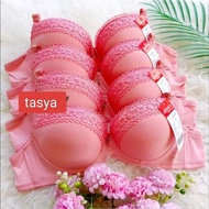 Bra 086 fashion bra with underwire, thick foam, cup A, 2 buttons, size 34.36.38