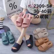 Hot item Eva sandal plain colors design tapak lembut/soft base sandal seliper nike tebal/Sandal seli