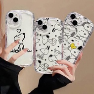 Cellphone Case For OPPO Reno 13 Pro 13f 12F 11F 11 12 10 Plus A3X A60 A78 A58 A35 Casing Cream Wave 